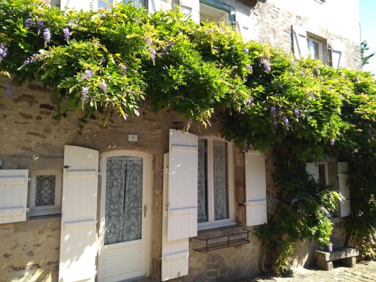 Typical house in Dinan.
