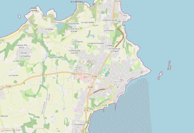 Cancale Map